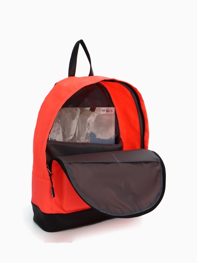 Рюкзак школьный ErichKrause на молнии, с карманом, однотонный, размер 39×12×29 см, розовый