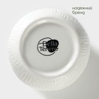 Сахарница с ложкой на бамбуковой подставке BellaTenero, 250 мл, фарфор, белая - Фото 7