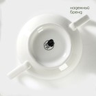 Сахарница BellaTenero, 500 мл, на бамбуковой подставке, фарфор, белая - Фото 7