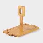 Набор кружек BellaTenero, 220 мл, 2 шт., на бамбуковых подставках, белый - Фото 6