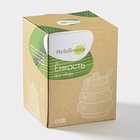 Ёмкость для мёда BellaTenero «Бочонок», 400 мл, с ложкой, фарфор, белая - Фото 4