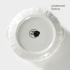 Сахарница с ложкой на бамбуковой подставке BellaTenero «Тюльпан», 350 мл, фарфор, белая - Фото 7