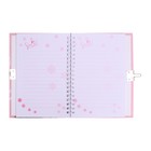 Записная книжка подарочная на замочке, А6, 45 листов, в линейку "Котенок" - Фото 4