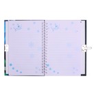 Записная книжка подарочная на замочке, А6, 45 листов, в линейку, "Футбол" - фото 24302267