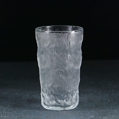 Стакан стеклянный Доляна «Айс», 350 мл, 13,5×8 см