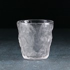 Стакан стеклянный Доляна «Айс», 300 мл, 9×9,2 см - фото 319408801