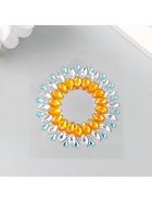 Наклейка-стразы «Украшение. Венец», на шею, спину, 6×5 см, МИКС - фото 57974372