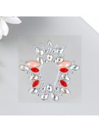 Наклейка-стразы «Украшение. Ожерелье», на шею, спину, 5.5×5.9 см, МИКС - фото 57974378