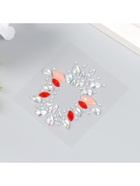 Наклейка-стразы «Украшение. Ожерелье», на шею, спину, 5.5×5.9 см, МИКС - фото 57974379