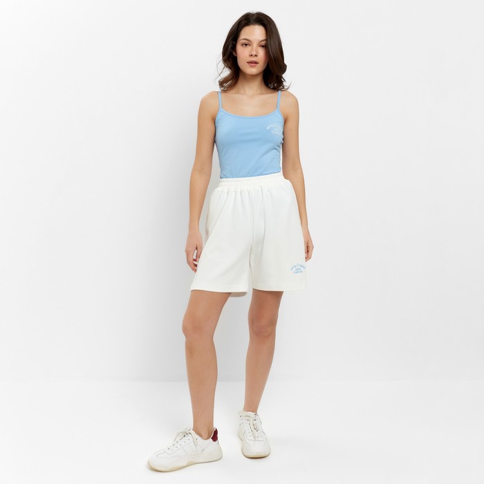 Шорты женские MINAKU, цвет экрю, размер 50