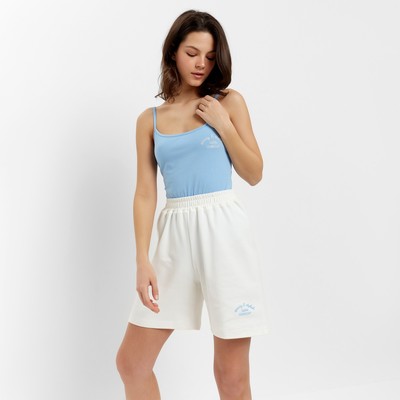 Шорты женские MINAKU, цвет экрю, размер 50