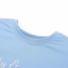 Комплект (футболка, шорты) женский MINAKU цвет голубой, р-р 46 - Фото 8