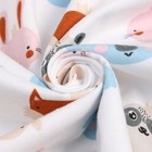 Пелёнка фланелевая Лесные друзья, размер 75×120 см, 170 г/м², хлопок 100% - Фото 2