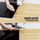 Лента клейкая ТУНДРА, прозрачная, односторонняя, 50 мм × 3 м - Фото 2