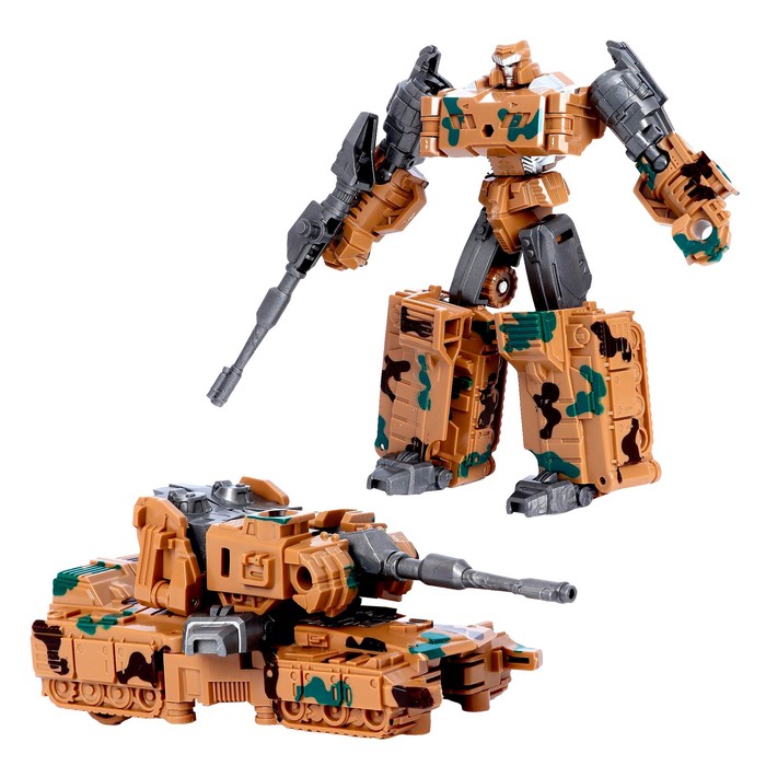 Робот «Танк», трансформируется, в пакете - Фото 1