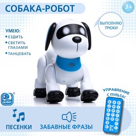 Робот-собака «Дружок Лакки», звук, свет, в пакете