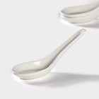 Набор ложек для супа Том Ям Доляна, 3 предмета, фарфор, белый - Фото 4