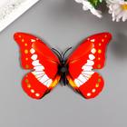 Магнит пластик "Бабочка двойная с блестками" МИКС 12х7,5 см (комплект 47 шт) - фото 20590936