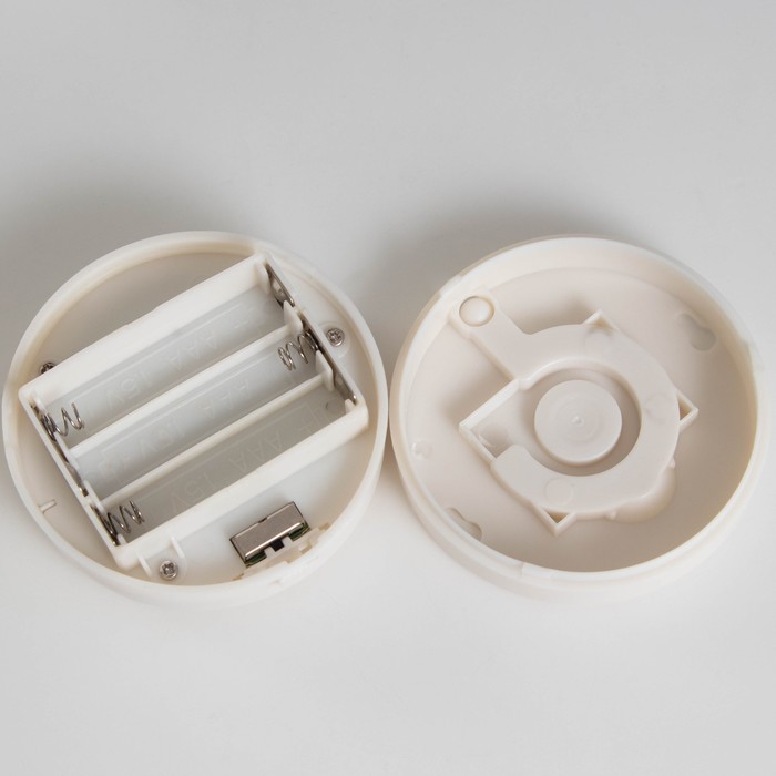 Ночник с датчиком "Анди" LED 1Вт от батареек 3хАAА белый (мебельный)  7х7х2,9 см RISALUX - фото 1907700100