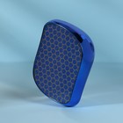Стеклянная нано-тёрка для ног, 9 × 6,5 × 3 см, в картонной коробке, цвет синий - Фото 3