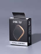 Стеклянная нано-пилка для пяток, 9×6.5×3 см, в картонной коробке, цвет золотистый - Фото 6