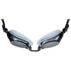 Очки для плавания детские ONLYTOP, беруши, цвет чёрный - фото 10825182