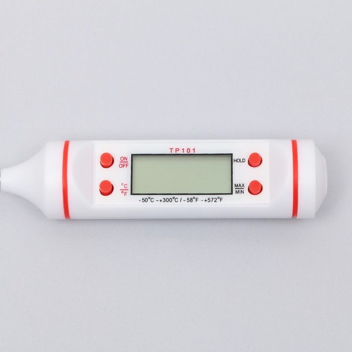 Кулинарный термометр «Живи со вкусом», белый - фото 1907700161
