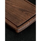 Набор деревянных разделочных досок на подставке Wild Kitchen, 37.5×17.5×2 см и 32×15 см, бук темный - Фото 5