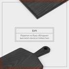 Набор деревянных разделочных досок на подставке Wild Kitchen, 34.5×19×2 см и 28.5×16 см, бук темный - Фото 5