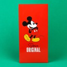 Открытка-конверт для денег "Born original", Микки Маус, 17х8,5 см - фото 10426175