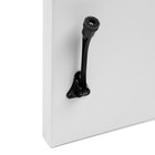 Фиксатор дверной LOCKLAND, «козья ножка», цвет черный - Фото 16