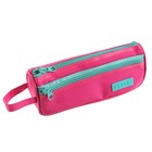 Пенал школьный на молнии "Стиль", 2 отделения, МИКС - фото 22163285