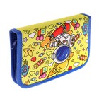 Пенал школьный «Космос», 13×19.5 см, на молнии, 1 секция, с наполнением, ткань - Фото 3