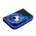 Пенал школьный «Мяч», 13×19.5 см, 1 секция, на молнии, ткань - Фото 2