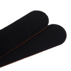 Крючок карабин для сумок на коляску, на липучке, экокожа, коричневый - Фото 6