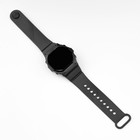 Часы наручные электронные с силиконовым ремешком, влагозащищенные, чёрные - Фото 4