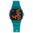 Часы наручные электронные, ремешок силикон, влагозащищённые - Фото 2