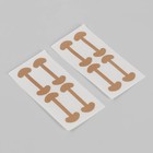 Набор наклеек для коррекции вросших ногтей, 8 шт., 5.2×2 см, бежевый - Фото 6