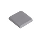 Ластик клячка прямоугольный серый, размер 40 х 35 х 10 мм - фото 9027087