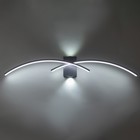 Бра "Линии" LED 35Вт 6000К чёрный 100х6х15 см - фото 22163773