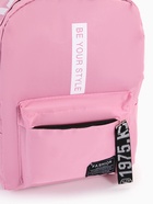Рюкзак молодёжный на молнии, с карманами, размер 27×10×37.5 см, розовый - Фото 9
