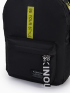 Рюкзак молодёжный на молнии, 3 кармана, 27×10×37.5 см, чёрный - Фото 4