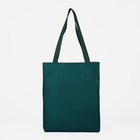 Набор рюкзак на молнии из текстиля, шопер, сумка, пенал, цвет зелёный - фото 6886203