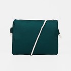 Набор рюкзак на молнии из текстиля, шопер, сумка, пенал, цвет зелёный - фото 6886206