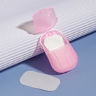 Мыло листовое, в пластинах, 18 (± 2) шт., в футляре, розовое - Фото 11