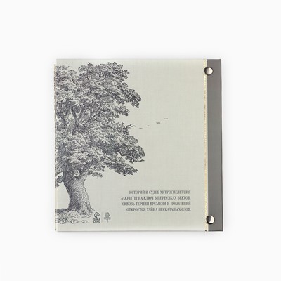 Родословная книга с рамкой под фото «Семейная», 21.5×23.7 см