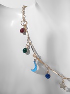 Чокер «Полумесяц», цветной в золоте, 35 см - Фото 8