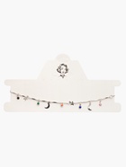 Чокер «Полумесяц» фазы луны, цветной в серебре, 35 см - Фото 7