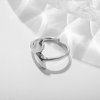 Кольцо «Русалка» хвост, цвет серебро, безразмерное - фото 304570584