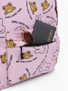 Рюкзак школьный на молнии, с карманами, размер 30×14×43 см, розовый 9424715